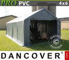 Shelter PRO 4x6x2x3.1 m, PVC, Grey
