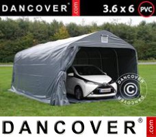 Shelter PRO 3.6x6x2.68 m PVC, with ground cover, Grey