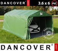 Shelter PRO 3.6x6x2.68 m PVC, with ground cover, Green/Grey