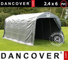 Shelter PRO 2.4x6x2.34 m PVC, Grey