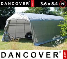 Shelter PRO 3.6x8.4x2.7 m PE, Grey