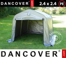 Shelter PRO 2.4x2.4x2 m PE, Grey