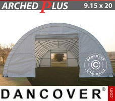 Shelter 9.15x20x4.5 m PVC, White